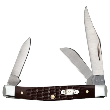 Knife, Wk Brown Small Stockman